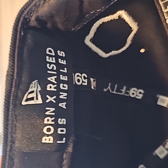 Bornxraised la lakers x la dodgers championship hat black size 7 5/8 - Picture 5 of 7